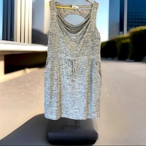 Jennifer Lopez Women's Sleeveless Dress Size XL Silver with Pockets